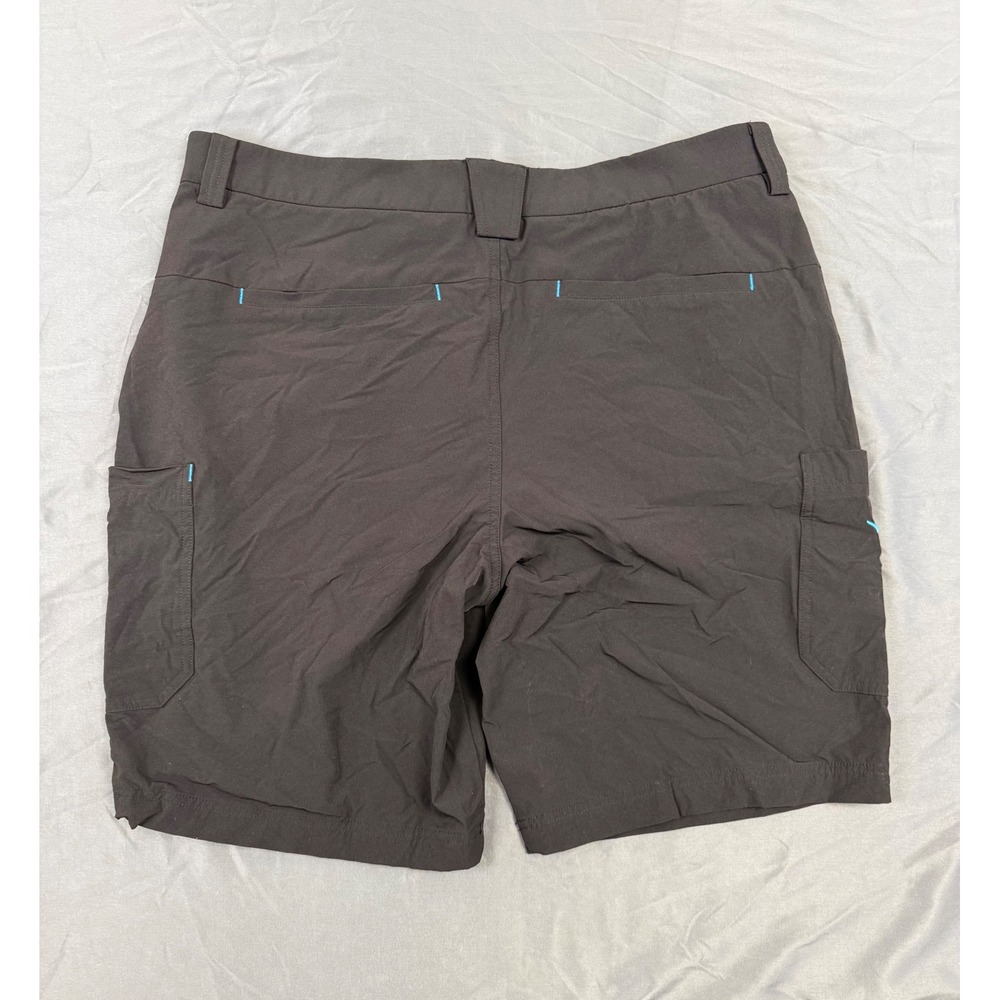 Amazon Luly Yang Men XL Black Cargo Work Shorts Z4DS23MSH02 Stretch Techwear - Picture 10 of 11